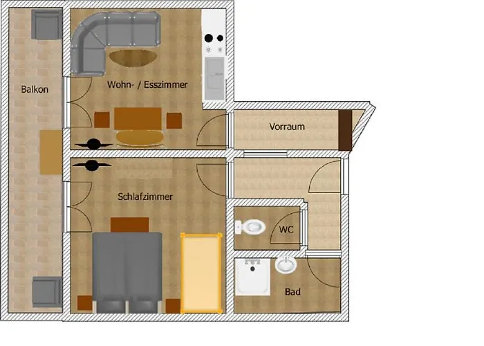 Forsterhof 公寓 恩斯塔尔豪斯